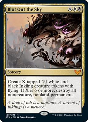 Blot Out the Sky card from Promo Pack: Strixhaven