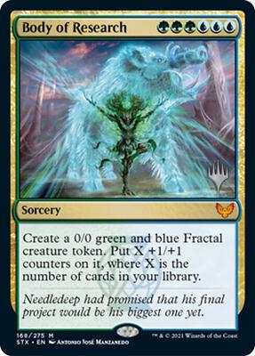 Body of Research card from Promo Pack: Strixhaven