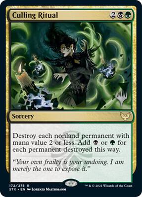 Culling Ritual card from Promo Pack: Strixhaven