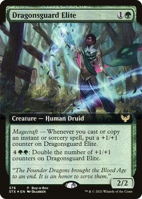 Dragonsguard Elite card from Buy-A-Box Promos