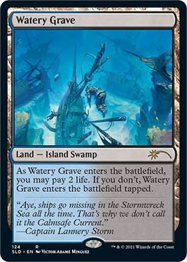 Watery Grave card from Secret Lair Drop Series