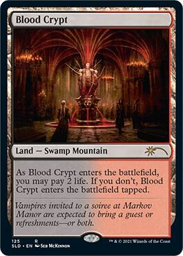 Blood Crypt card from Secret Lair Drop Series