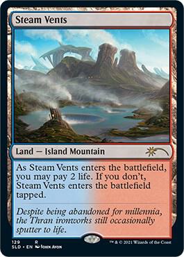 Steam Vents card from Secret Lair Drop Series