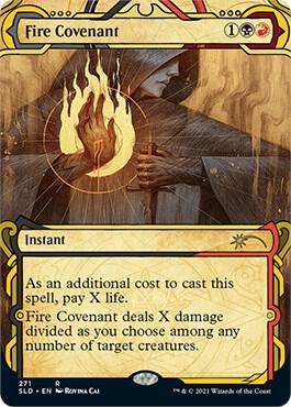 Fire Covenant card from Secret Lair Drop Series