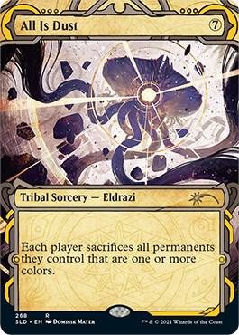 All Is Dust card from Secret Lair Drop Series