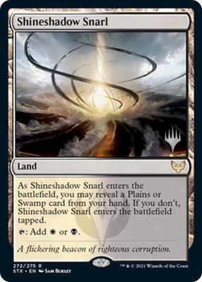 Shineshadow Snarl card from Promo Pack: Strixhaven