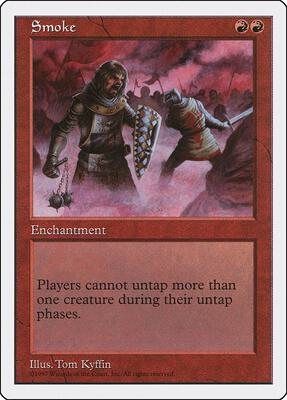 Smoke card from Fifth Edition