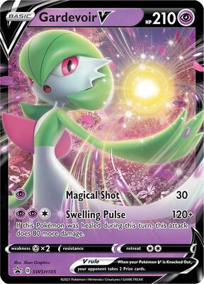 Gardevoir V - SWSH105 card from SWSH: Sword & Shield Promo Cards