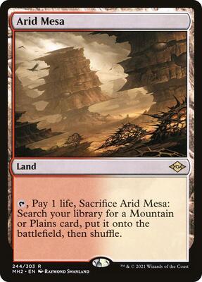 Arid Mesa card from Modern Horizons 2
