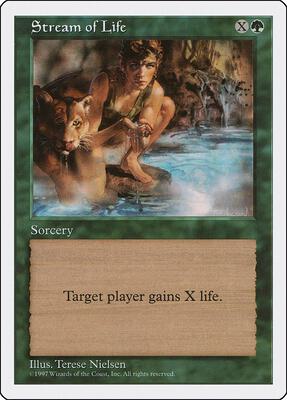 Stream of Life card from Fifth Edition