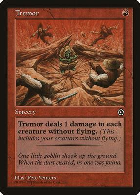 Tremor card from Portal Second Age
