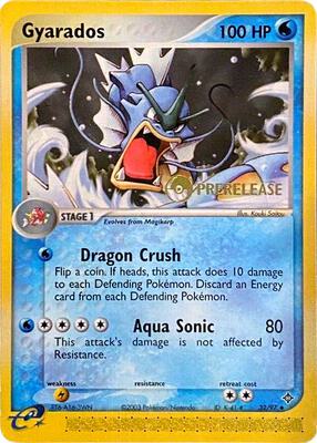 Gyarados - 32/97 (Prerelease) card from Nintendo Promos