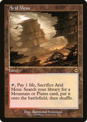 Arid Mesa (Retro Frame) card from Modern Horizons 2