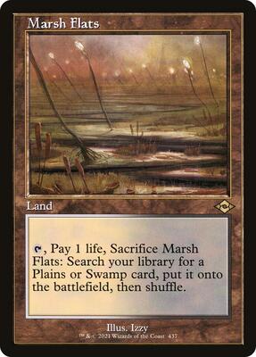 Marsh Flats (Retro Frame) card from Modern Horizons 2