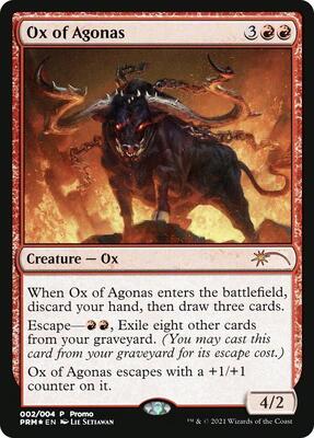 Ox of Agonas card from Unique and Miscellaneous Promos