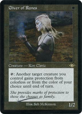 Giver of Runes (Retro Frame) (Foil Etched) card from Modern Horizons