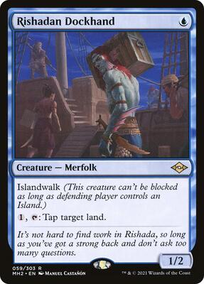 Rishadan Dockhand card from Modern Horizons 2