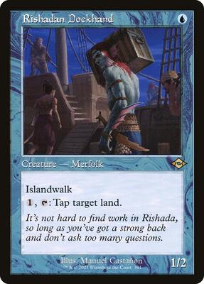 Rishadan Dockhand (Retro Frame) card from Modern Horizons 2
