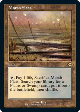 Marsh Flats (Retro Frame) (Foil Etched) card from Modern Horizons 2