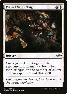 Prismatic Ending card from Modern Horizons 2