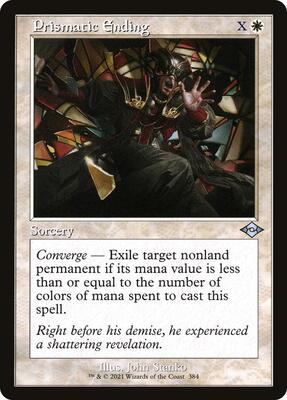 Prismatic Ending (Retro Frame) card from Modern Horizons 2