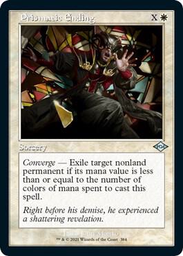 Prismatic Ending (Retro Frame) (Foil Etched) card from Modern Horizons 2