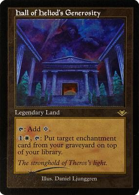 Hall of Heliod's Generosity (Retro Frame) (Foil Etched) card from Modern Horizons