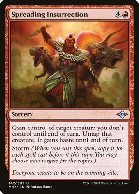 Spreading Insurrection card from Modern Horizons 2