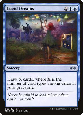 Lucid Dreams card from Modern Horizons 2