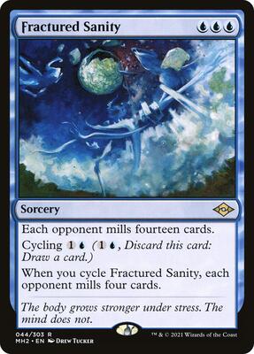 Fractured Sanity card from Modern Horizons 2