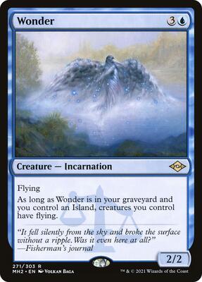 Wonder card from Modern Horizons 2