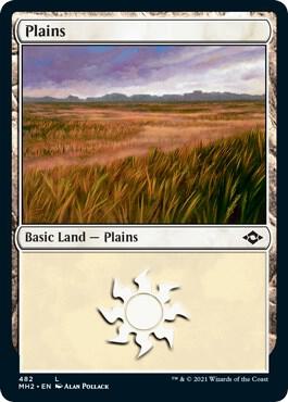 Plains (482) (Foil Etched) card from Modern Horizons 2