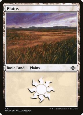 Plains (482) card from Modern Horizons 2