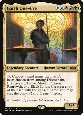 Garth One-Eye card from Modern Horizons 2