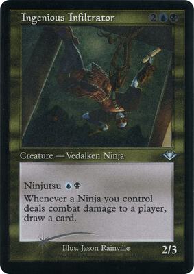 Ingenious Infiltrator (Retro Frame) (Foil Etched) card from Modern Horizons