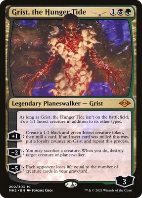 Grist, the Hunger Tide card from Modern Horizons 2