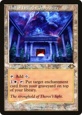 Hall of Heliod's Generosity (Retro Frame) card from Modern Horizons