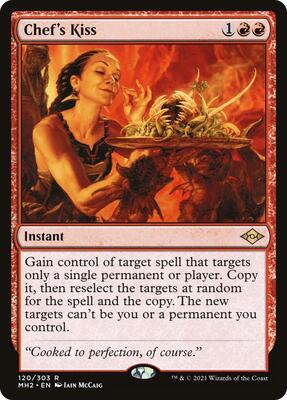 Chef's Kiss card from Modern Horizons 2