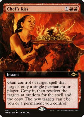 Chef's Kiss (Extended Art) card from Modern Horizons 2