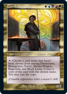 Garth One-Eye (Retro Frame) (Foil Etched) card from Modern Horizons 2