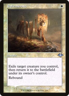 Ephemerate (Retro Frame) card from Modern Horizons
