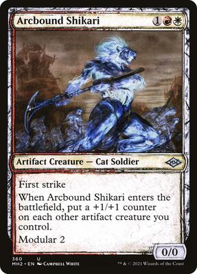 Arcbound Shikari (Showcase) card from Modern Horizons 2