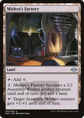 Mishra's Factory card from Modern Horizons 2