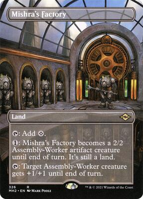 Mishra's Factory (Borderless) card from Modern Horizons 2