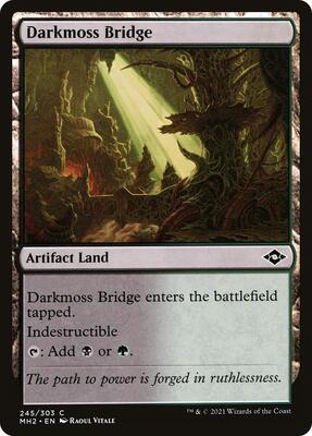 Darkmoss Bridge card from Modern Horizons 2
