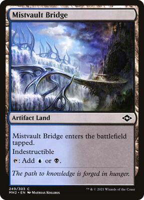 Mistvault Bridge card from Modern Horizons 2