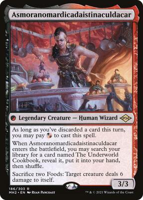 Asmoranomardicadaistinaculdacar card from Modern Horizons 2