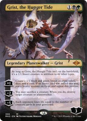 Grist, the Hunger Tide (Borderless) card from Modern Horizons 2