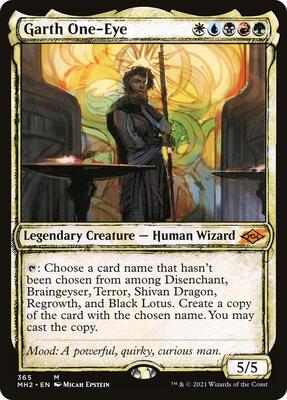 Garth One-Eye (Showcase) card from Modern Horizons 2