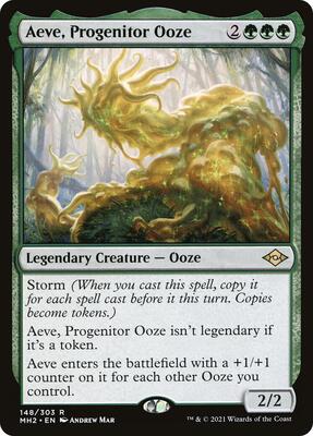 Aeve, Progenitor Ooze card from Modern Horizons 2